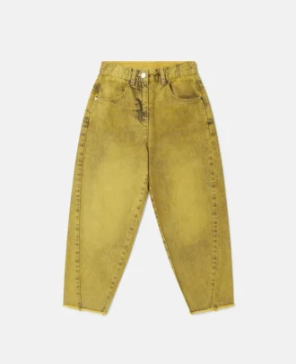 Jeans in denim con grafica SpongeBob