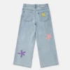 Jeans in denim con grafica SpongeBob Jeans in denim con grafica SpongeBob
