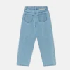 Jeans in denim con ricamo gioiello Jeans in denim con ricamo gioiello
