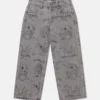 Jeans in denim con stampa Bug Band Jeans in denim con stampa Bug Band
