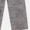 Jeans in denim con stampa Bug Band Jeans in denim con stampa Bug Band