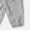 Jeans in denim con stampa grafica scoiattolo Jeans in denim con stampa grafica scoiattolo