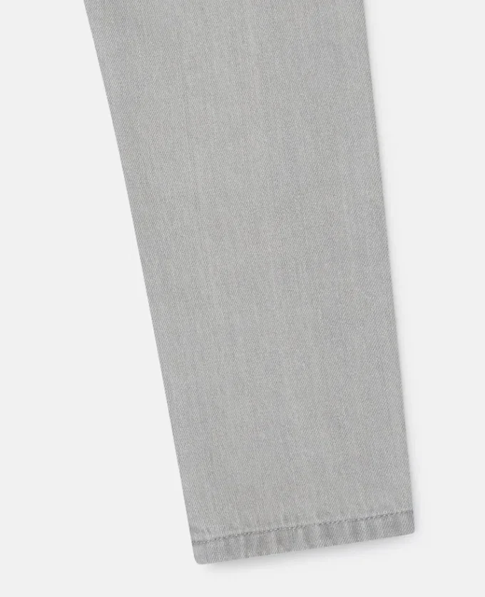 Jeans in denim con stampa grafica scoiattolo Jeans in denim con stampa grafica scoiattolo