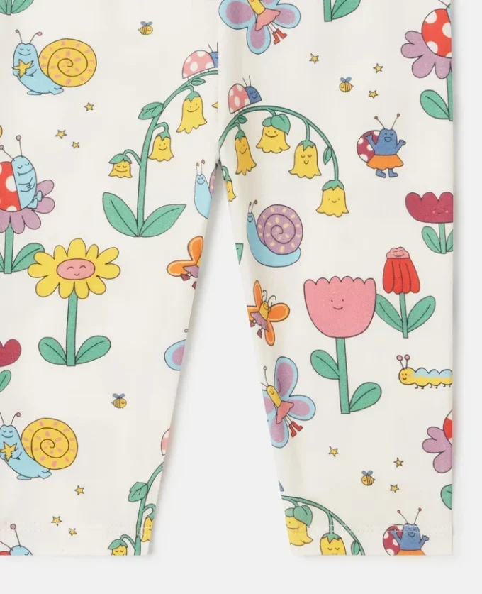 Leggings con stampa floreale Leggings con stampa floreale