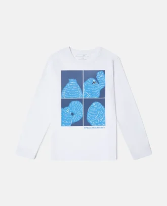 Maglia a maniche lunghe con grafica Monster