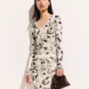 Maglia a maniche lunghe con stampa ciliegie Maglia a maniche lunghe con stampa ciliegie