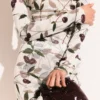 Maglia a maniche lunghe con stampa ciliegie Maglia a maniche lunghe con stampa ciliegie