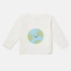 Maglia a maniche lunghe con stampa Earth Maglia a maniche lunghe con stampa Earth