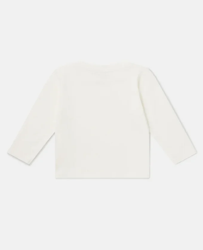 Maglia a maniche lunghe con stampa Earth Maglia a maniche lunghe con stampa Earth