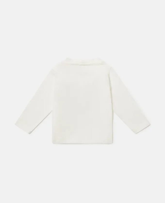 Maglia a maniche lunghe con stampa grafica scoiattolo Maglia a maniche lunghe con stampa grafica scoiattolo