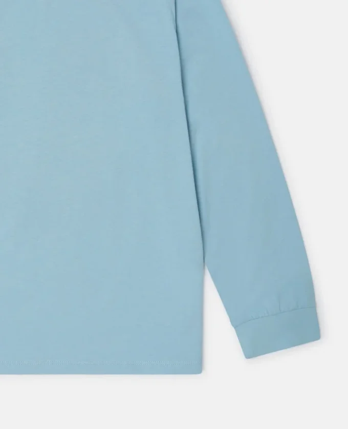 Maglia a maniche lunghe con stampa grafica scoiattolo Maglia a maniche lunghe con stampa grafica scoiattolo
