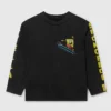 Maglietta a maniche lunghe con stampa grafica SpongeBob Maglietta a maniche lunghe con stampa grafica SpongeBob
