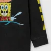 Maglietta a maniche lunghe con stampa grafica SpongeBob Maglietta a maniche lunghe con stampa grafica SpongeBob