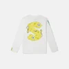 Maglietta a maniche lunghe con stampa grafica SpongeBob Maglietta a maniche lunghe con stampa grafica SpongeBob