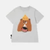 Maglietta Angry Bear con verme in velcro Maglietta Angry Bear con verme in velcro