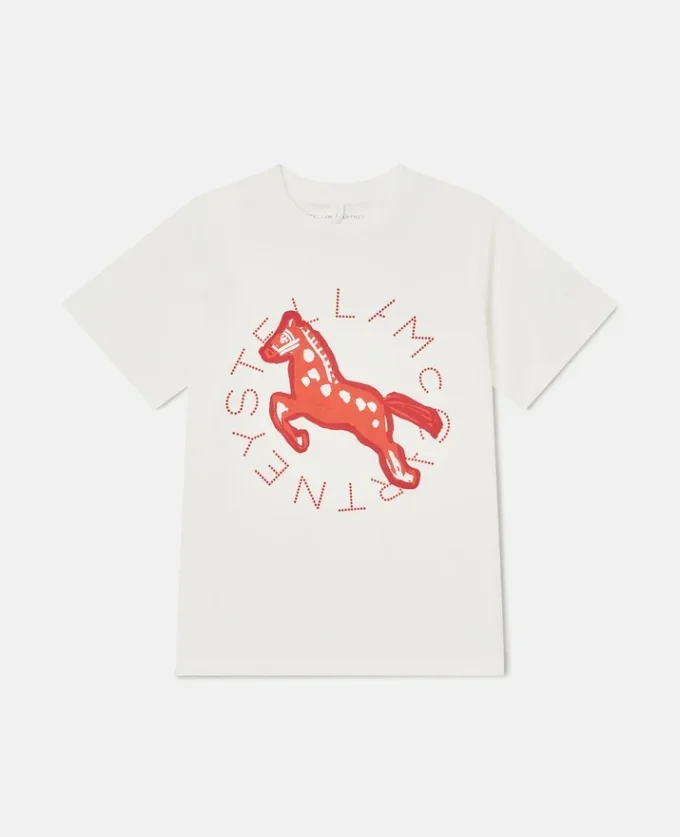 Maglietta con grafica cavallo Maglietta con grafica cavallo