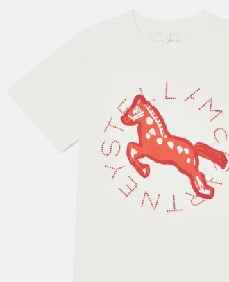Maglietta con grafica cavallo