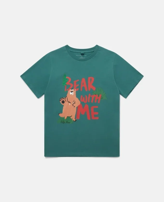 Maglietta con motivo “Bear With Me” Maglietta con motivo “Bear With Me”
