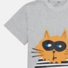Maglietta con stampa grafica gatto Maglietta con stampa grafica gatto