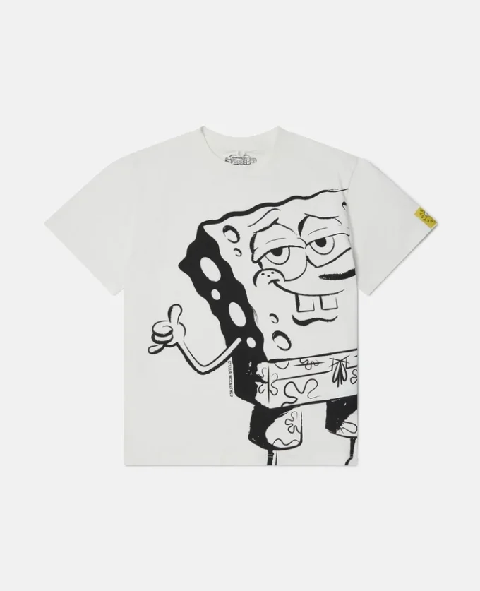 Maglietta con stampa grafica SpongeBob Maglietta con stampa grafica SpongeBob