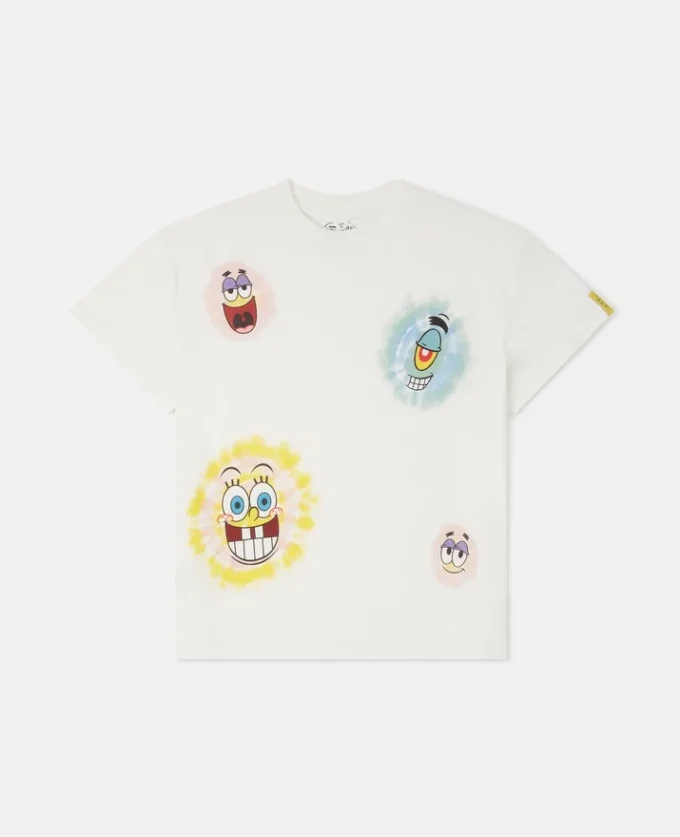 Maglietta con stampa grafica SpongeBob Maglietta con stampa grafica SpongeBob