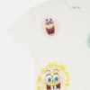 Maglietta con stampa grafica SpongeBob Maglietta con stampa grafica SpongeBob