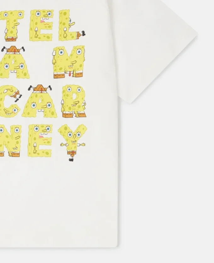 Maglietta con stampa grafica SpongeBob Maglietta con stampa grafica SpongeBob