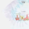 Maglietta con stampa grafica SpongeBob Tie-Dye Maglietta con stampa grafica SpongeBob Tie-Dye