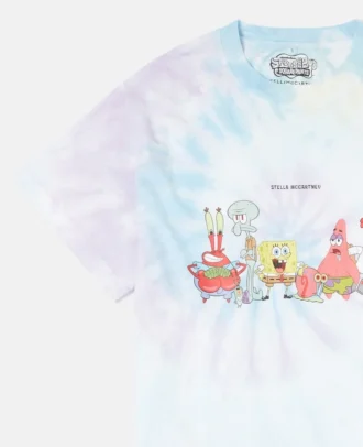 Maglietta con stampa grafica SpongeBob Tie-Dye