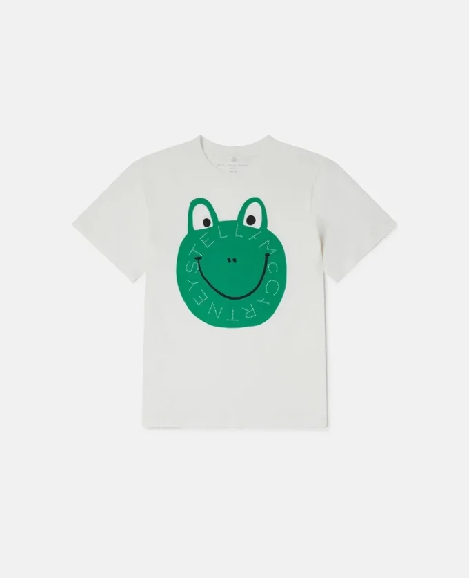 Maglietta girocollo con stampa grafica Frog