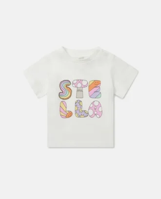 Maglietta girocollo Stella Woodland Lettering