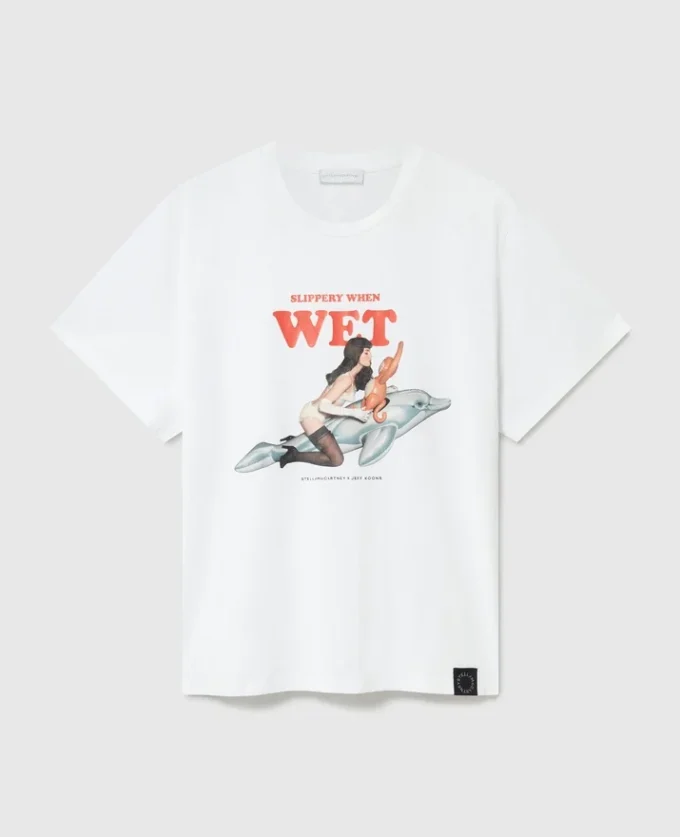 Maglietta Jeff Koons Slippery When Wet Maglietta Jeff Koons Slippery When Wet