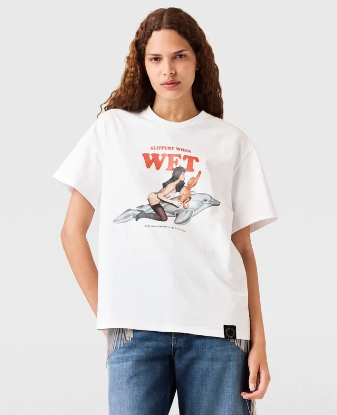Maglietta Jeff Koons Slippery When Wet Maglietta Jeff Koons Slippery When Wet