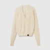 Maglione a maniche lunghe con scollo a V Maglione a maniche lunghe con scollo a V