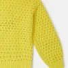 Maglione con grafica SpongeBob lavorato all’uncinetto Maglione con grafica SpongeBob lavorato all’uncinetto