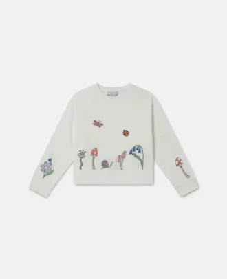 Maglione corto Woodland Friends