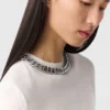 Maglione Falabella a maglia fine con catena Maglione Falabella a maglia fine con catena