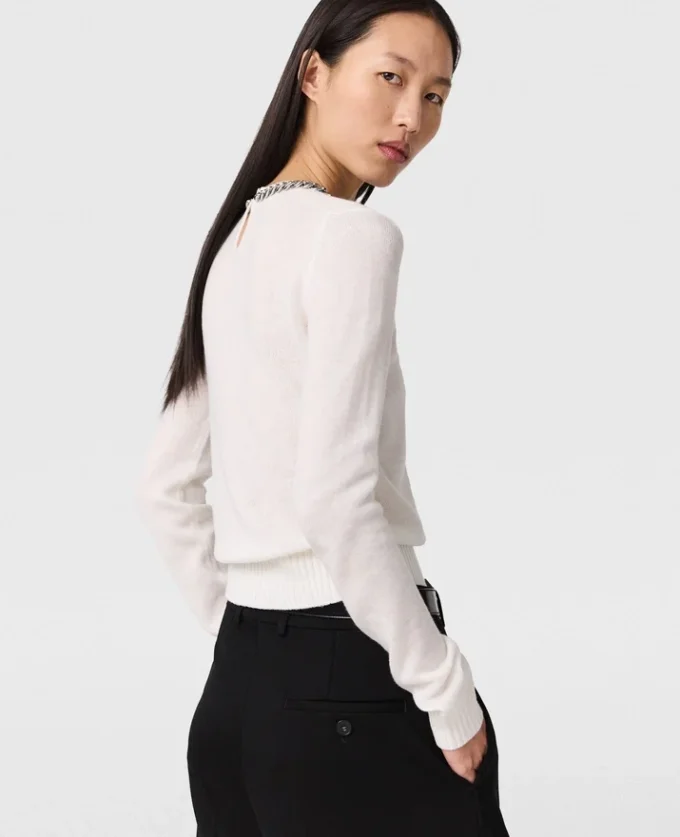 Maglione Falabella a maglia fine con catena Maglione Falabella a maglia fine con catena