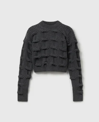 Maglione Falabella lavorato a trecce