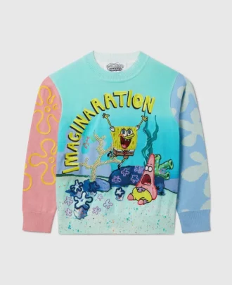 Maglione girocollo con grafica SpongeBob