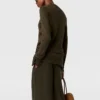 Maglione girocollo con lacci sul davanti Maglione girocollo con lacci sul davanti