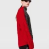 Maglione girocollo con maniche allacciate e lavorazione a trecce Maglione girocollo con maniche allacciate e lavorazione a trecce