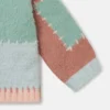 Maglione girocollo con ricamo grafico Maglione girocollo con ricamo grafico
