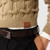 Maglione girocollo lavorato a trecce Falabella Maglione girocollo lavorato a trecce Falabella