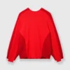 Maglione ibrido con collo a giro Maglione ibrido con collo a giro