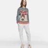 Maglione in cotone con slogan “Don’t Waste Another Day” Maglione in cotone con slogan “Don’t Waste Another Day”