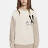 Maglione in cotone ricamato Little Black Bunny Maglione in cotone ricamato Little Black Bunny