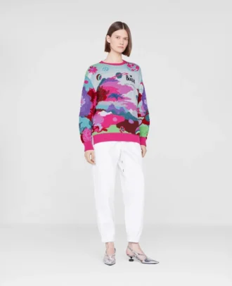 Maglione intarsiato Get Back