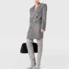 Miniabito blazer doppiopetto gessato Miniabito blazer doppiopetto gessato