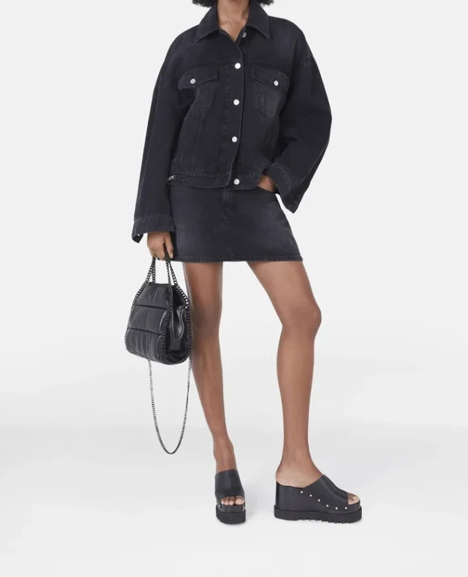 Minigonna in denim Falabella Minigonna in denim Falabella